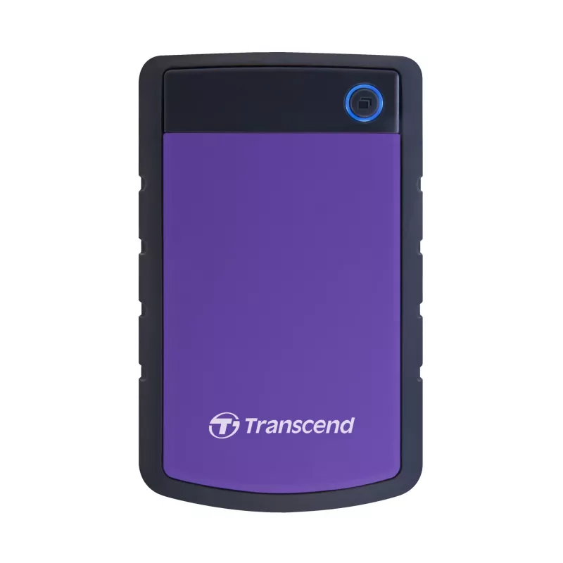 Transcend StoreJet 25H3P - disco rigido - 1TB - esterno - 6,4 cm (2.5) - SuperSpeed USB - 5400 giri/min - buffer: 8MB - brilliant purple (TS1TSJ25H3P)