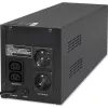 Qoltec Monolith 53775 gruppo di continuità UPS Line-Interactive, 1200 VA (1,2 kVA) / 720 W, AVR, 4 prese AC, nero