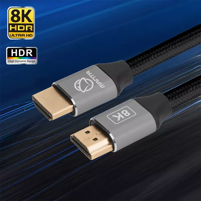 Cavo HDMI MANTA HDMI-3MC 3 m – supporta risoluzione fino a 8K