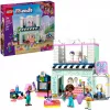 LEGO Friends Set di gioco Salone di parrucchiere e negozio di decorazioni 42662 – mini bambole, scena del salone, accessori