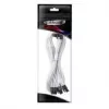 Cavo di collegamento CableMod C-Series Pro – variante B, 90°, 16-Pin su 3x8-Pin PCIe, bianco