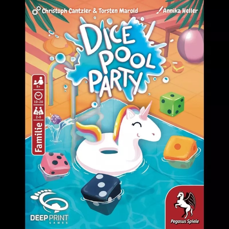 Deep Print Games: Dice Pool Party, gioco di dadi