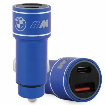 Caricabatterie da auto 20W PD-QC 3.0 Fast Blue