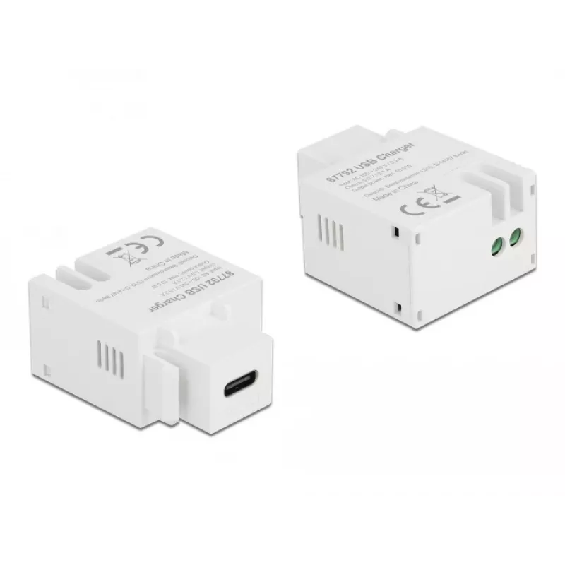 Modulo keystone con porta di ricarica USB Type-C DeLOCK 87792