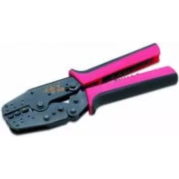 Pinza crimpatrice per cavi Cimco 106005 Attrezzo crimpatura nero rosso