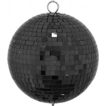 Palla a specchi EUROLITE 15 cm nero — sfera da discoteca per effetti luce