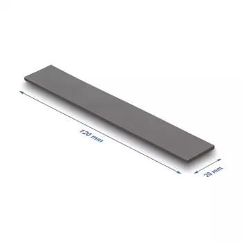 Pad termico DeLOCK 18478 3 W/m·K grigio 20x120x3 mm