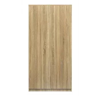 Armadio Top E Shop SD-90 SON KPL, struttura color rovere, 7 ripiani, 2 ante