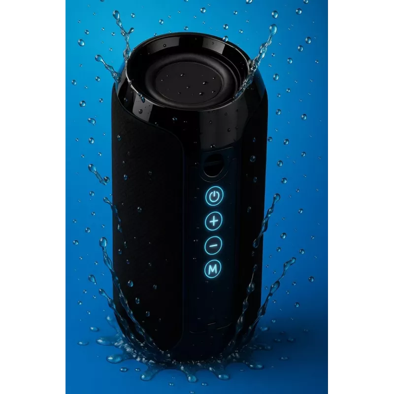 Diffusore stereo Bluetooth portatile SQUEAK SQ1008 — 14W RMS, Bluetooth 5.3, 1200 mAh, IPX4, FM, LED, AUX, USB