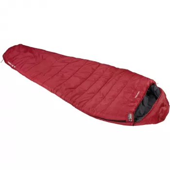 Sacco a pelo Redwood -3 (rosso scuro/grigio)