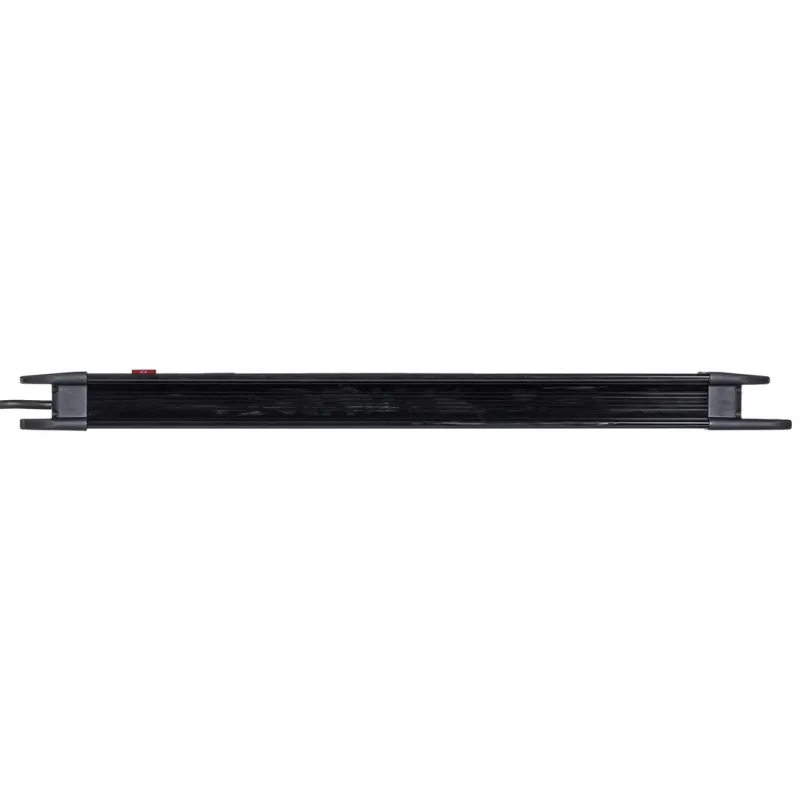 Ciabatta multipresa MACLEAN MCE11 — 8 prese AC, cavo 1.5 m, indoor, nero, con interruttore on/off