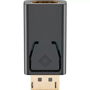 Wentronic Goobay adattatore DisplayPort a HDMI 1.1, connettore femmina HDMI standard (Type-A) - connettore femmina HDMI standard (Type-A) > connettore maschio DisplayPort (51719)