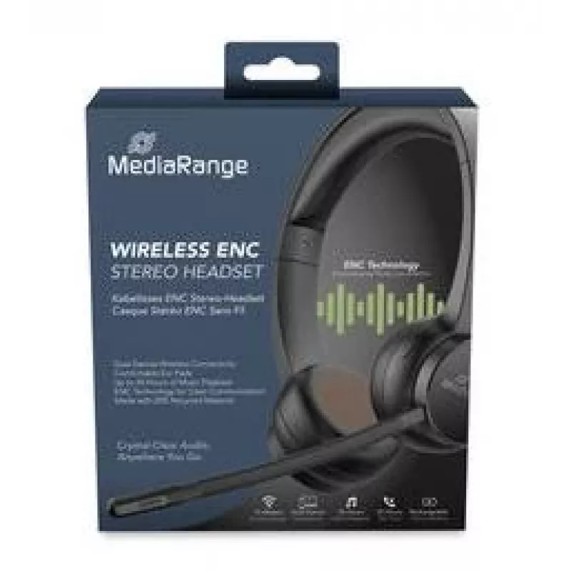 Cuffie Wireless Enc STEREO/MROS307 Mediarange