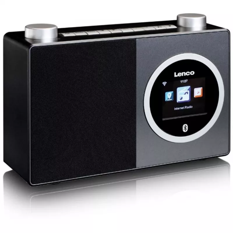 Lenco DIR-70 - lettore audio di rete - 3 Watt (totali) - nero (DIR-70BK)