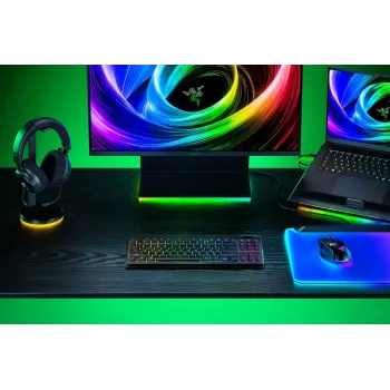 Razer BlackWidow V4 Low-Profile Tenkeyless HyperSpeed tastiera gaming, switch verdi, layout US