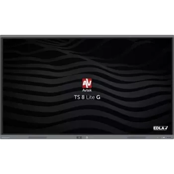 Touchscreen LED interattivo 75 pollici AVTEK TS 8 Lite G 75 4K 3840x2160, 420 cd/m², 50/32 touch, Android 14, altoparlanti 40W