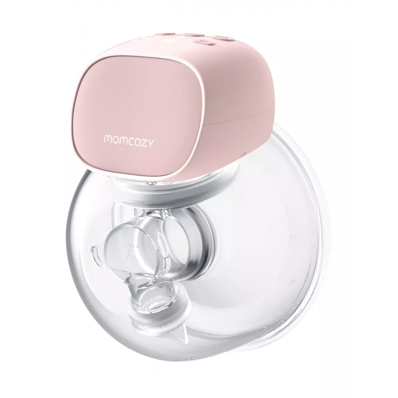 Momcozy S9 Pro tiralatte elettrico doppio rosa, 180 ml