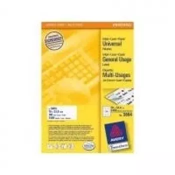 Etichette adesive Avery Universal 70x33,8 mm 2400 pezzi