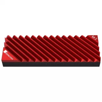 Dissipatore/raffreddatore Jonsbo M.2-3 RED nero rosso 24,4 mm 73 mm 9,6 mm