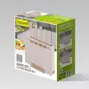 Maestro MR-1412-BEIGE set di coltelli con ceppo + set di taglieri beige