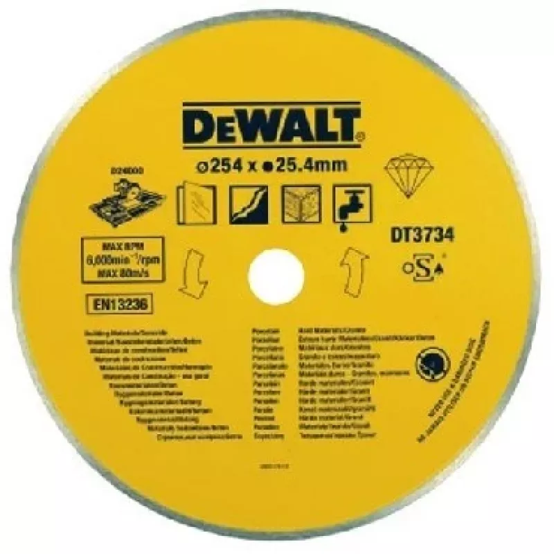 DeWALT DT3734-XJ Lama circolare 25 cm 1 pz.