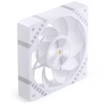 Ventola case 120 mm Jonsbo HF2-120 bianco — reverse blade, PWM, ARGB