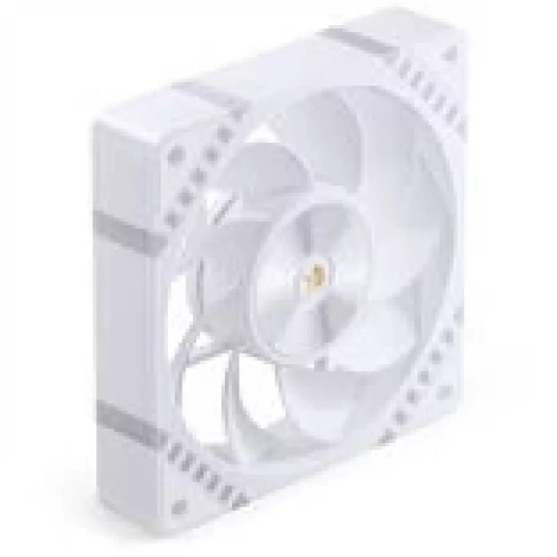Ventola case 120 mm Jonsbo HF2-120 bianco — reverse blade, PWM, ARGB