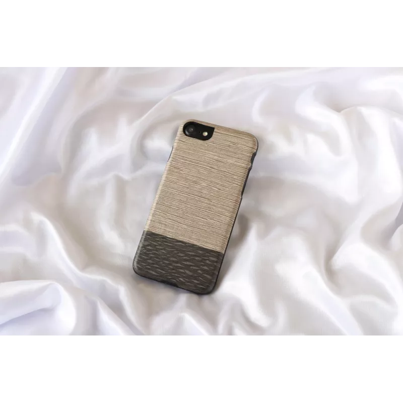 Man&Wood Lattis cover per iPhone 7/8, nera