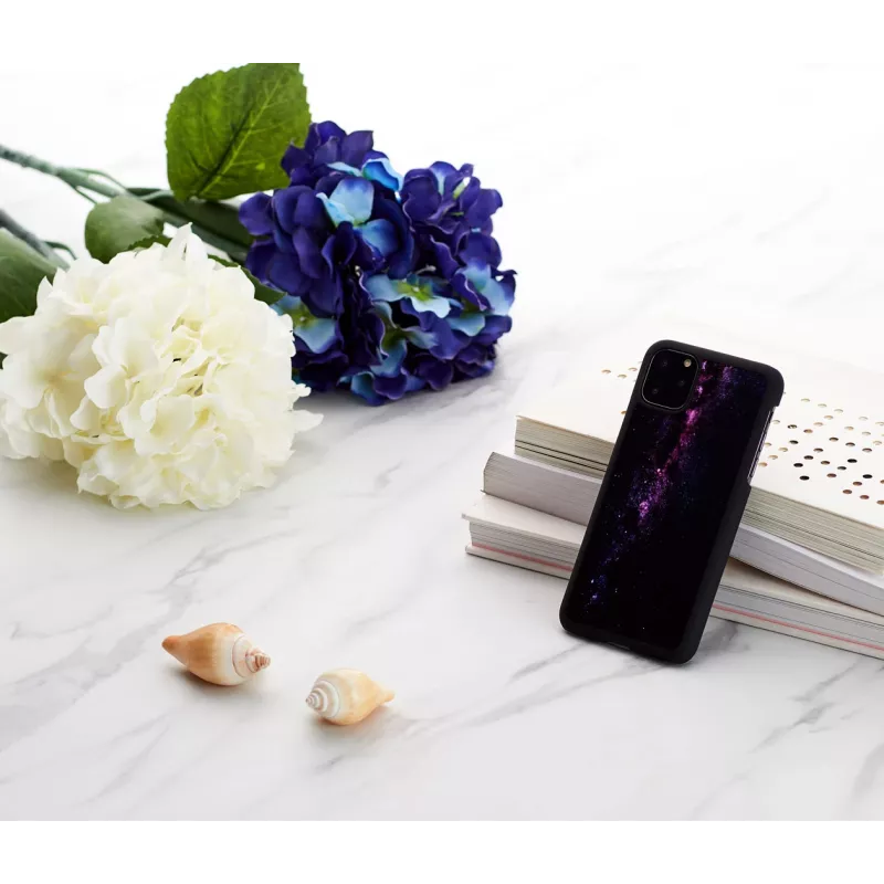 Custodia per smartphone iKins per iPhone 11 Pro Max – milky way nero
