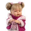 Bambola Joelle 38 cm di Llorens — bambola neonato che piange con tratti realistici e corpo morbido