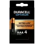 Duracell OPTIMUM AAA batterie alcaline confezione da 4 – energia di lunga durata per piccoli dispositivi