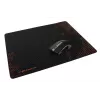 Tappetino mouse ESPERANZA EA146R — tappetino gaming in gomma 440 × 354 × 4 mm, base antiscivolo, nero/rosso