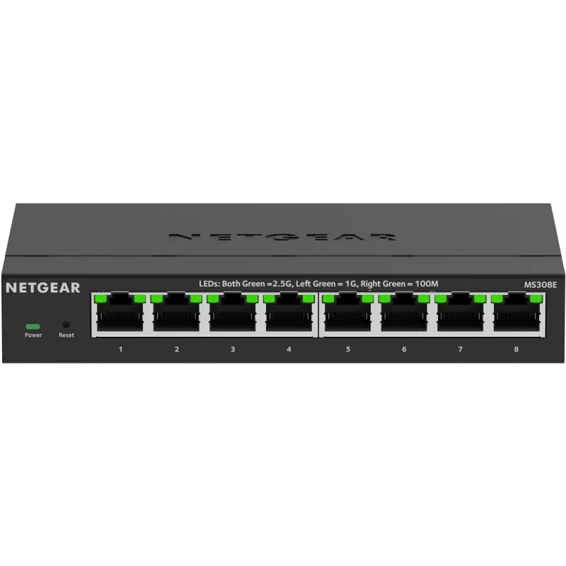 NETGEAR MS308E unmanaged 2.5G Ethernet (100/1000/2500) nero