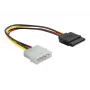 Cavo di alimentazione SATA HDD DeLOCK B40160100 connettore maschio 4 pin dritto 0,12 m