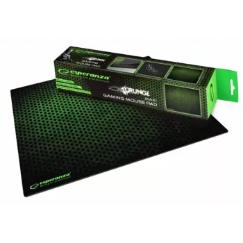 Tappetino per mouse ESPERANZA EGP103G — tappetino gaming in gomma, 400×300×3 mm, fantasia verde