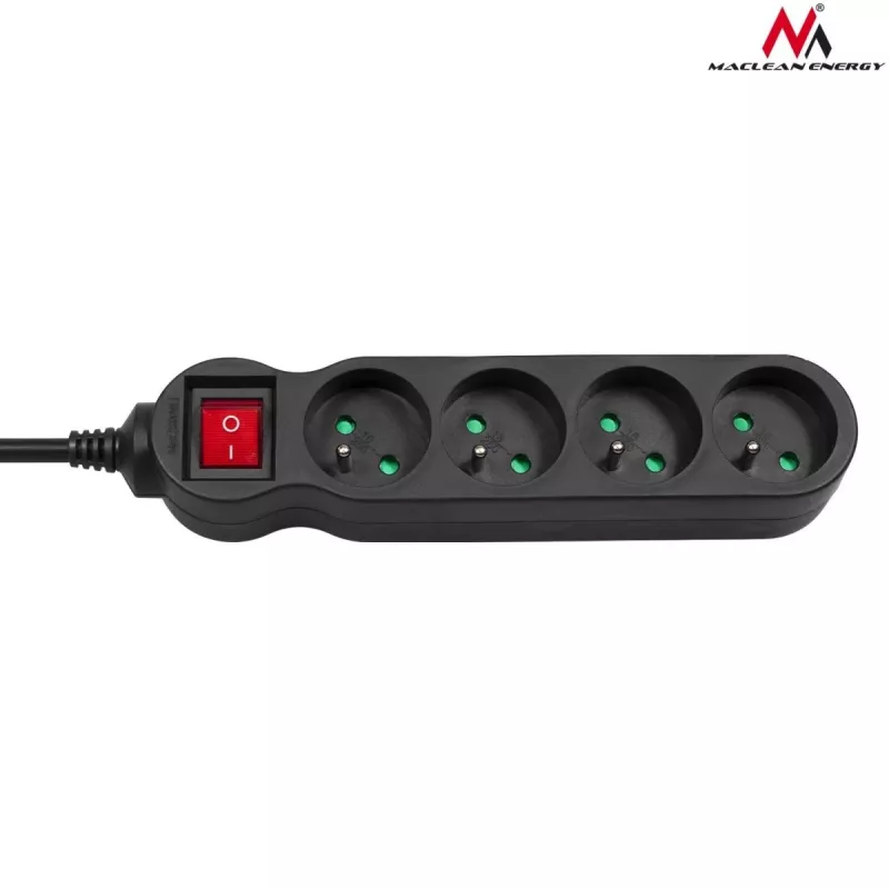 Prolunga elettrica ciabatta MCE182 4 prese (5 m) - Maclean