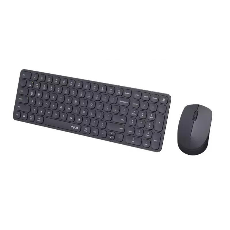 Rapoo 9310M Kit tastiera e mouse wireless multi-mode, nero