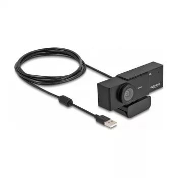 Webcam DeLOCK 96400 8 MP 3840 x 2160 pixel USB 2.0 nero