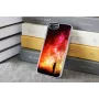 Custodia iKins per Apple iPhone 8/7 — notte stellata bianco