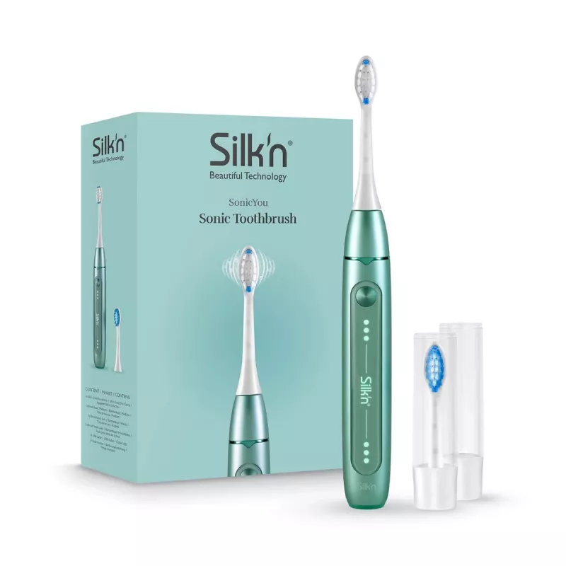 Spazzolino elettrico Silk'n SonicYou verde menta