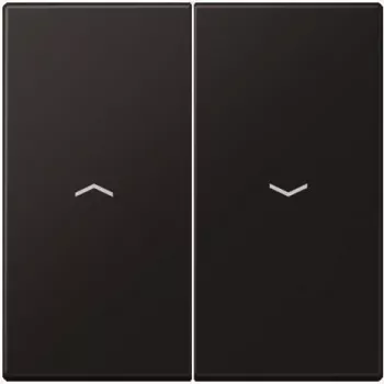 Placca a parete / copri interruttore Jung LS995PSWM, senza viti in plastica, 1 pz.