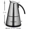 Macchina per caffè EKO 366/E Elpresso deLuxe, caffettiera per espresso