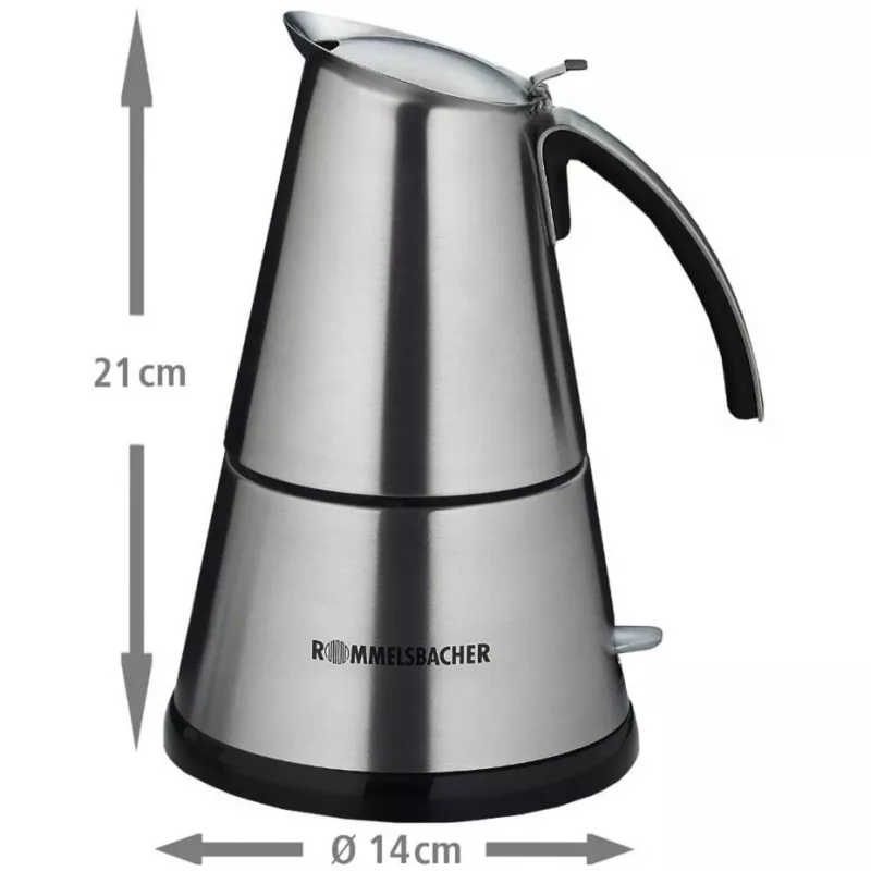 Macchina per caffè EKO 366/E Elpresso deLuxe, caffettiera per espresso