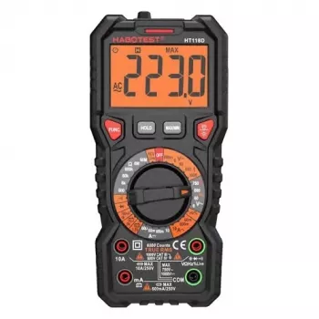 Multimetro DC1000V/10A, AC750V/10A