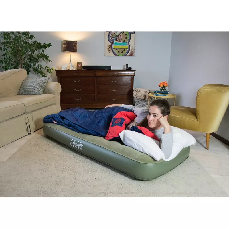 Materasso gonfiabile Coleman Maxi Comfort Single 2000039166, verde