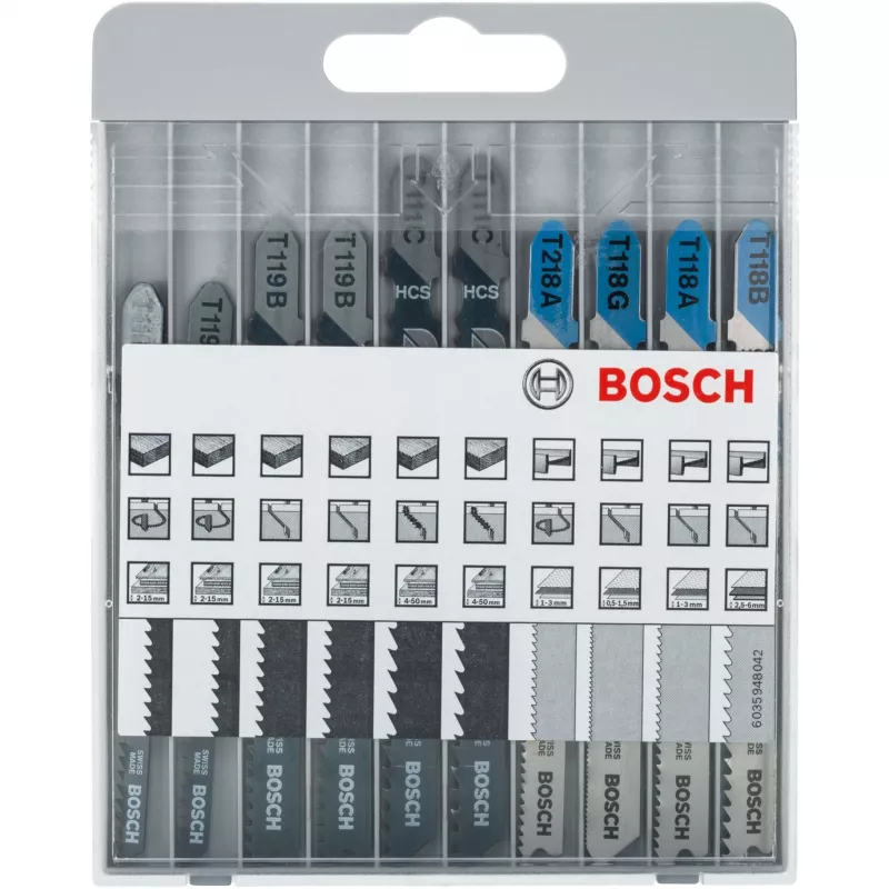 Bosch 2 607 010 630 lama per sega da traforo/da intaglio/alternativa