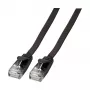 Efb K8107SW.0,25 cavo patch Ethernet nero