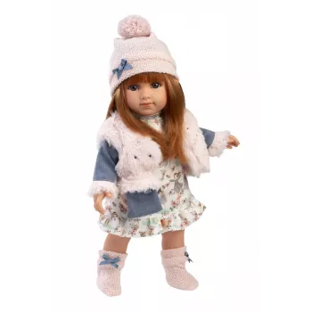 Bambola Llorens Nicole 35 cm – tratti realistici, corpo morbido, bambola neonato