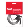 Unitek C1811GBK Cavo Ethernet piatto Cat6 UTP, 3 m, nero
