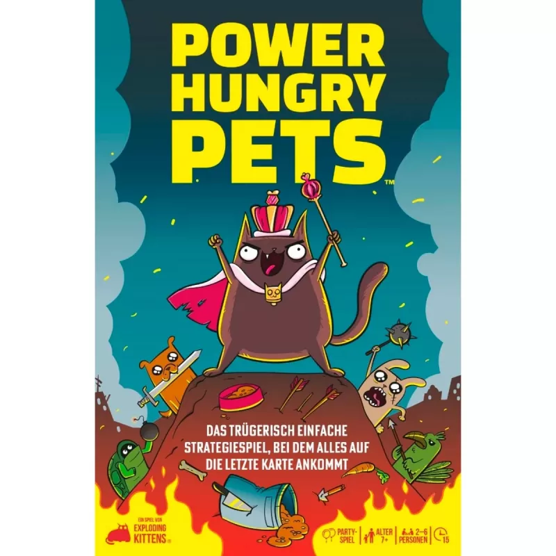 Power Hungry Pets, gioco di carte